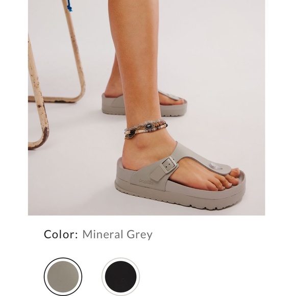 Birkenstock Gizeh Exquisite Platform Sandals Size 6 NWT - Picture 3 of 14